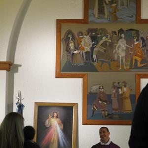 V kapli sv. Eduarda, San Carlos de Bariloche