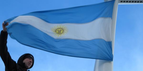 Vlajka Argentiny