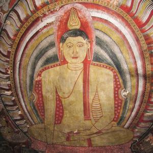 Buddha v Dambulla