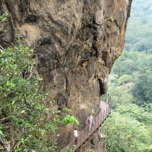 Převislá skály Sigiriya