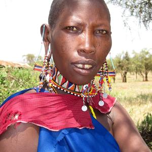 Která bílá žena by s ní měnila, Amboseli