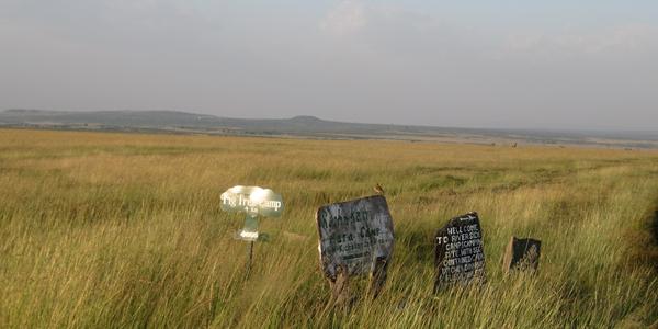 Křižovatka v Masai Mara