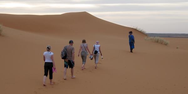 Podvečer v poušti, Erg Chebbi