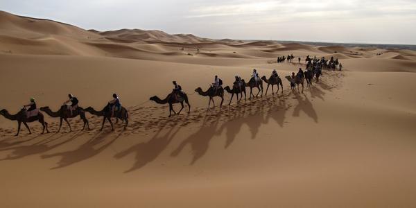 Světlo a stín, Erg Chebbi