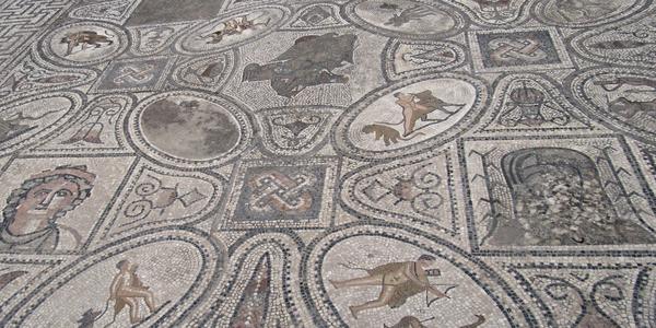 Římská mozaika ve Volubilis