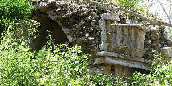 Bujná vegetace dosud ikrývá většinu struktur, Uxmal