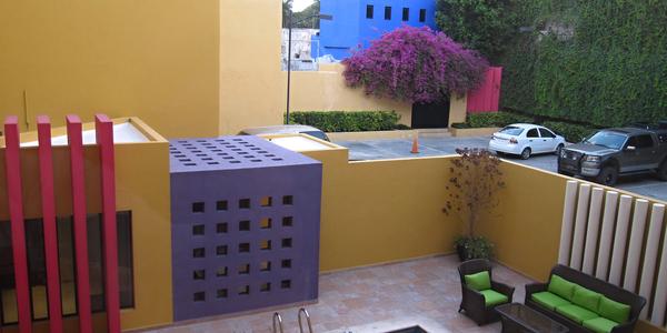 Mexičané barvy milují, Campeche, hotel Plaza Colonial