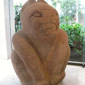 Muzeum v Xalapa, socha jaguára