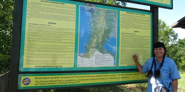 Infotabule NP Galičica