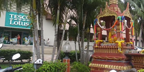 Domeček pro duchy má i Tesko, Koh Samui