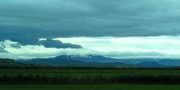 Hekla z autobusu