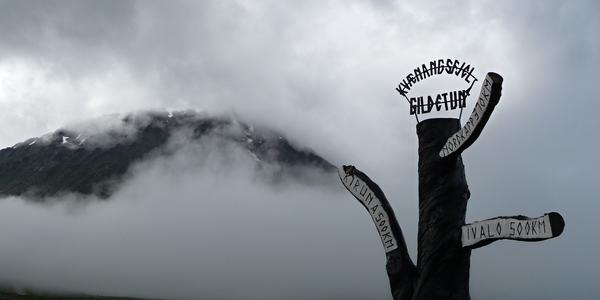 Černobílá krajina, cesta do Tromso