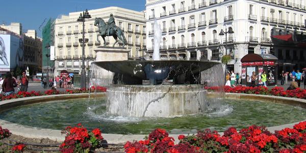 Náměstí Puerta de Sol, Madrid