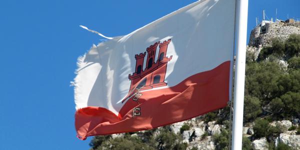 Vlajka Gibraltaru