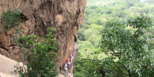 Výstup na Sigiriya