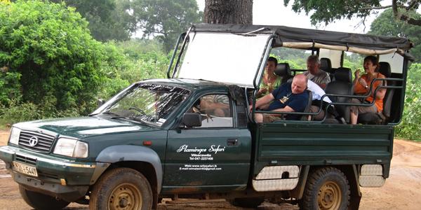 Na safari v NP Yala