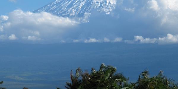 Kilimandžáro z Amboseli