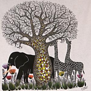 Tisk na hedvábí, Tsavo West