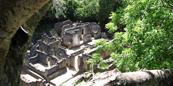 Zříceniny Gedi 1
