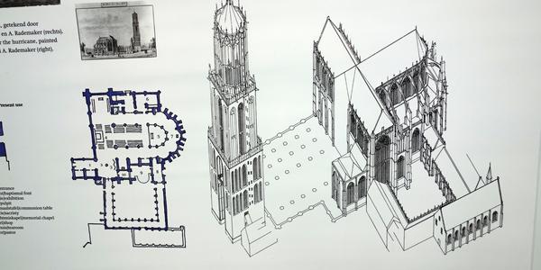Utrecht, torzo katedrály