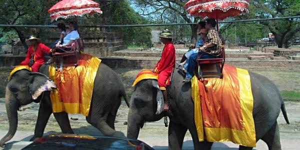 Ayutthaya turistická