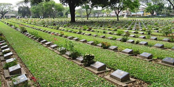 Hřbitov obětí stavby železnice smrti, Kanchanaburi