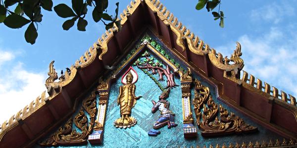 Kanchanaburi, detail architektury
