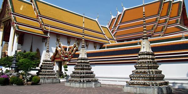 Nádvoří Wat Po, Bangkok