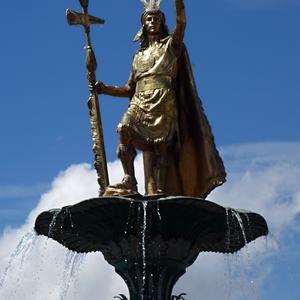 Cuzco, fontána
