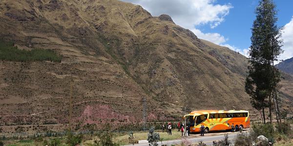 Píchli jsme. údolí Urubamby