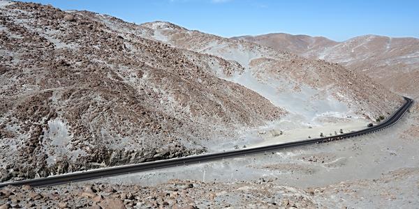 Silnice Arequipa - Nazca