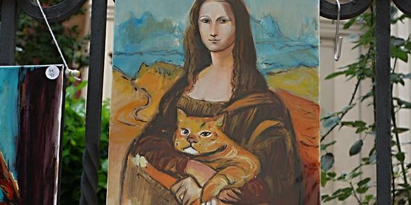 Mona Lisa s kočkou, Malaga