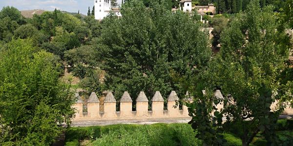 Pohled na Generalife