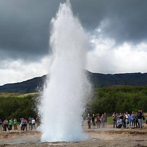 Gejzír Strokkur 4