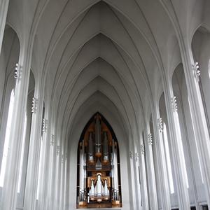 Interiér Hallgrímskirkja