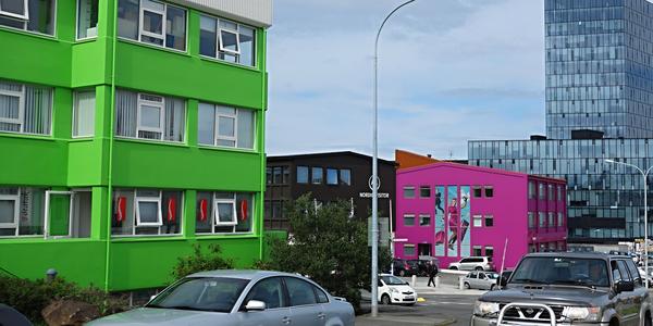 Reykjavík barevný