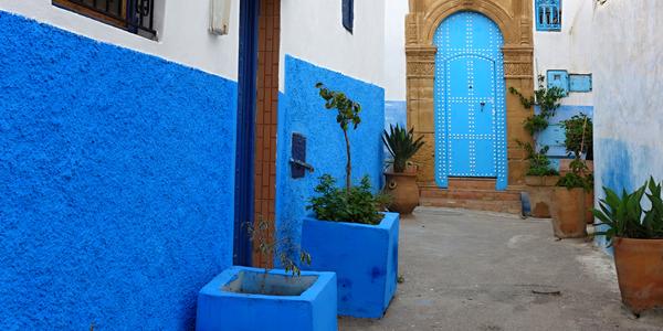 Rabat modorbílý