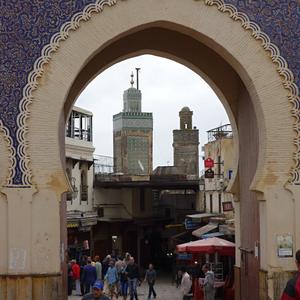 Fes, vstup do medíny