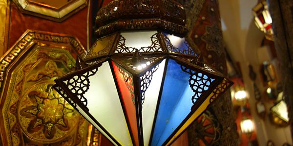 Orientální lampa, Fes