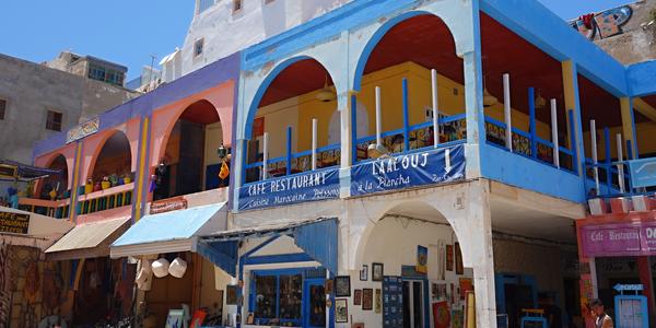 Restaurace v Essaouira