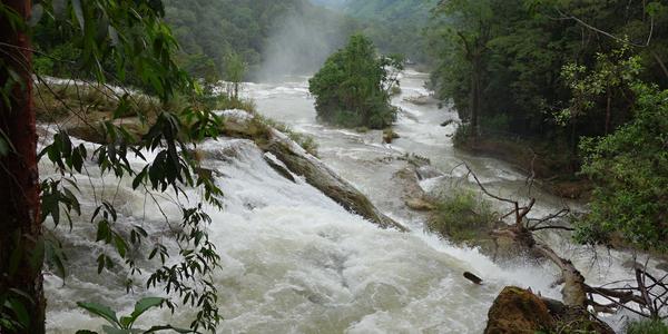 Kaskády Agua Azul 2