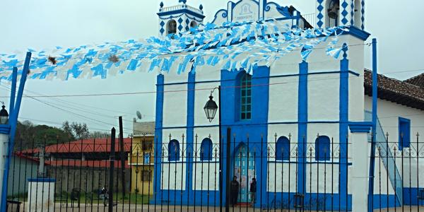 Kostel v San Cristobal de las Casas