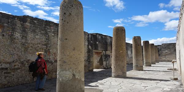 Mitla, vstup do paláce vládce