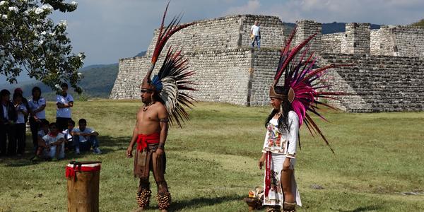 Xochicalco jako kdysi