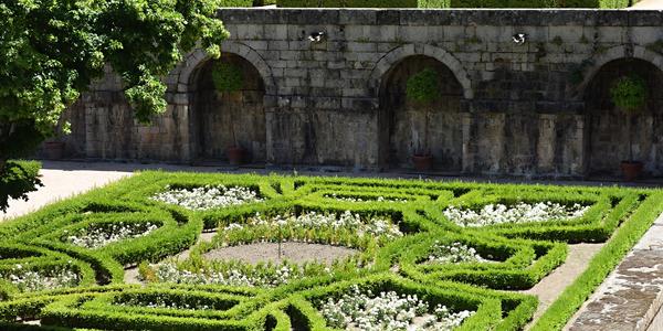 Escorial, zahrady