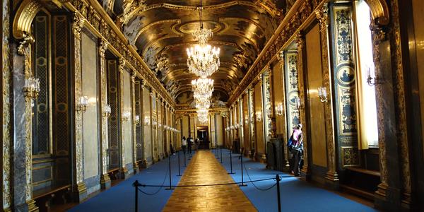 Z interiérů královského paláce, Stockholm