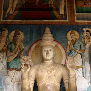Fresky v Anuradhapura