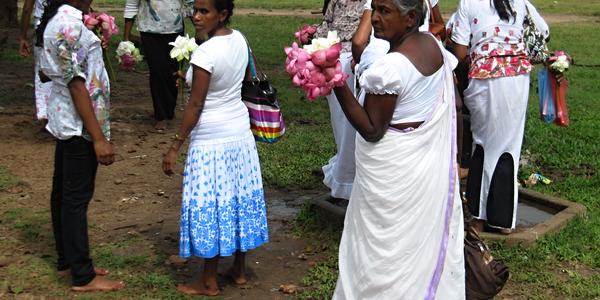 V historickém areálu  Anuradhapura