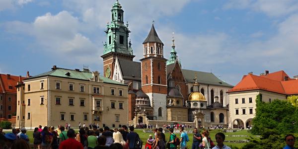 27. Areál hradu Wawel, Krakow