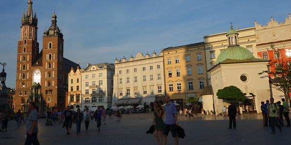 51. Rynek Glowny, celkový pohled, Krakow